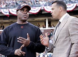 Alex Rodriguez and Barry Bonds