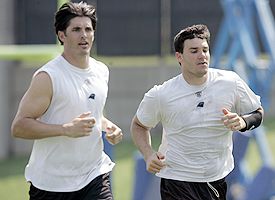 David Carr and Jake Delhomme