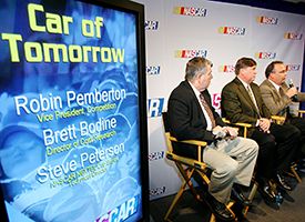 Steve Peterson, Robin Pemberton, Brett Bodine