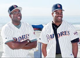 Tony Gwynn and Chris Gwynn