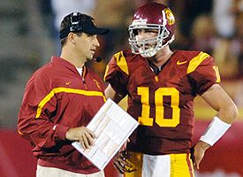 Steve Sarkisian and John David Booty