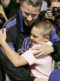 Tom Glavine and son