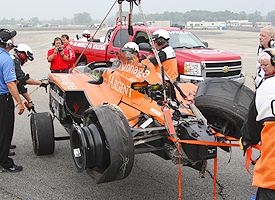 Dario Franchitti's car