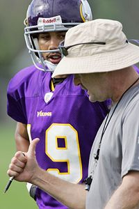 Bobby Wade and Brad Childress