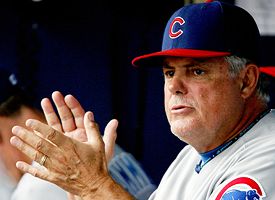 Chicago Cubs manager Lou Piniella