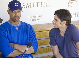 Derek Lee with John Stamos