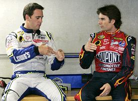 Jimmie Johnson & Jeff Gordon