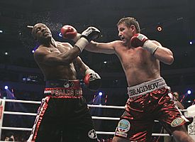 Evander Holyfield and Sultan Ibragimov