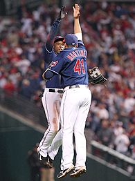 Kenny Lofton and Victor Martinez
