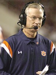 Auburn coach Tommy Tuberville