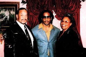 Marion Sanders, Bob Sanders and Jean Sanders