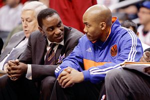 Stephon Marbury and Isiah Thomas