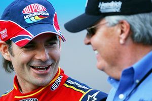 Jeff Gordon and Rick Hendrick