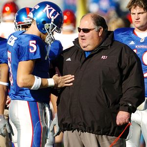 Mark Mangino ans Todd Reesing