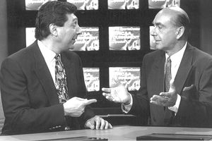 Jimmy V and Dick Vitale