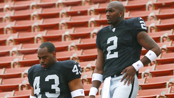 Michael Bush and JaMarcus Russell