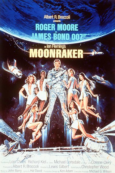 'Moonraker' movie poster
