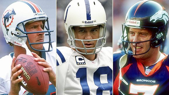 Marino, Manning, Elway