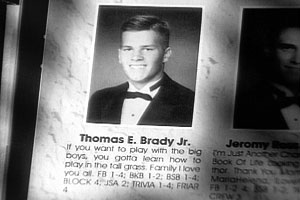 tom brady high school
