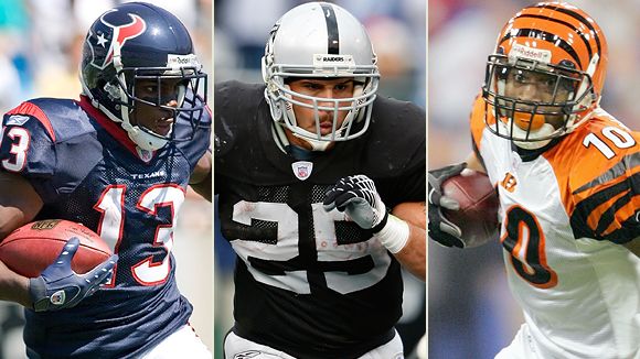 Jerome Mathis, Justin Fargas and Reggie McNeal
