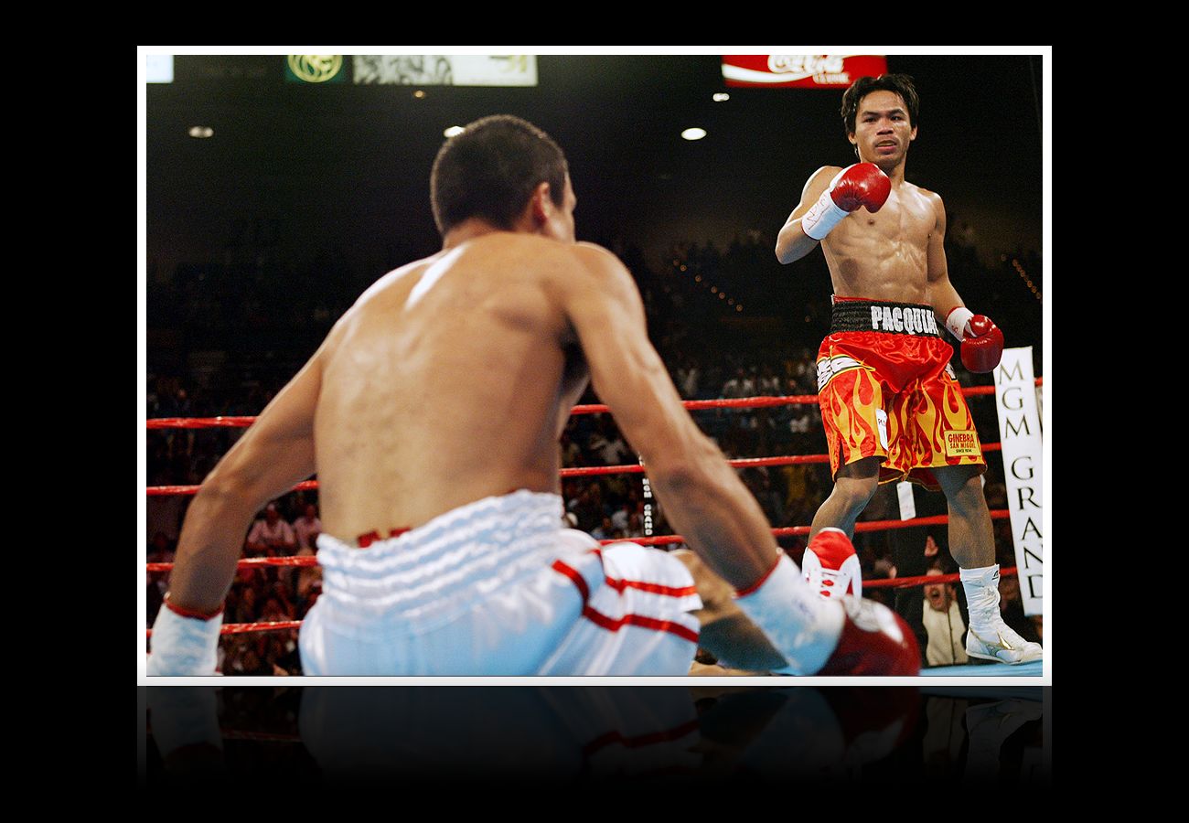 Manny Pacquiao and Juan Manuel Marquez