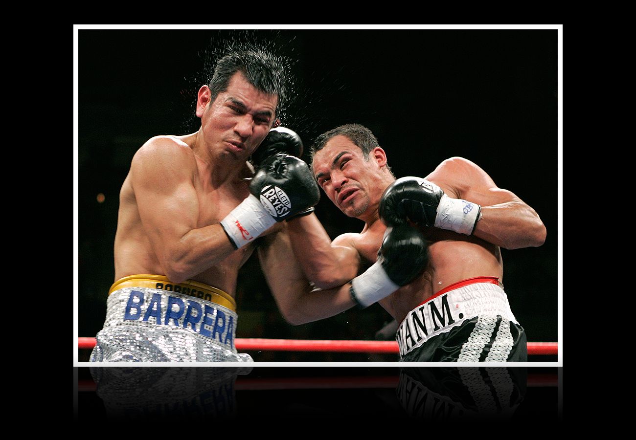 Marco Antonio Barrera and Juan Manuel Marquez
