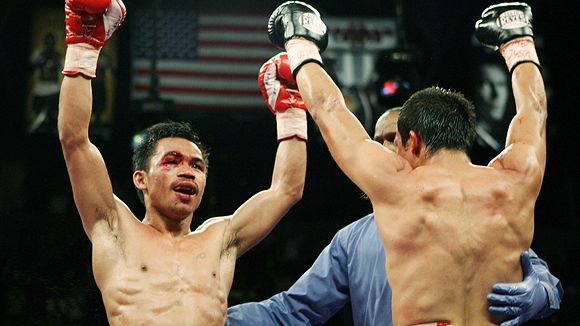 Manny Pacquiao and Juan Manuel Marquez