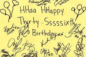 birthday card