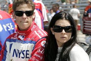Marco Andretti and Danica Patrick