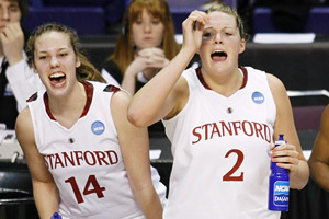Kayla Pedersen and Jayne Appel