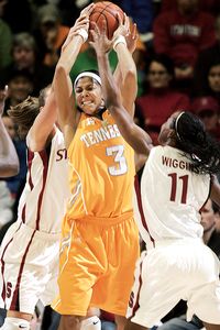 Candace Parker and Jayne Appel