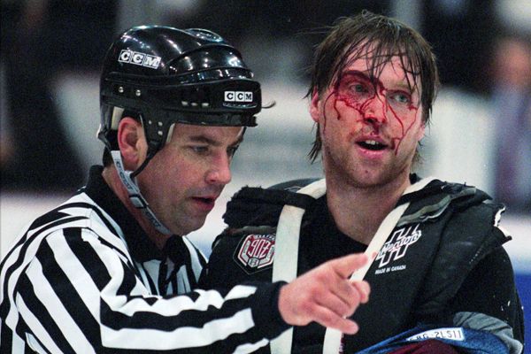 Doug Norris on X: Patrick Roy, Colorado Avalanche 1997-98 Yearbook.    / X