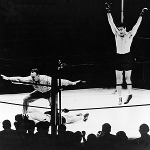 Max Schmeling and Joe Louis