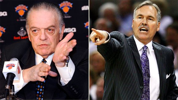 Donnie Walsh, Mike D'Antoni, 