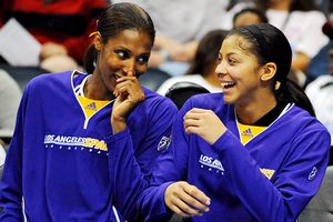 Lisa Leslie and Candace Parker
