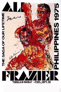 Ali Frazier Poster