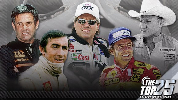 Top 25 Drivers of All Time