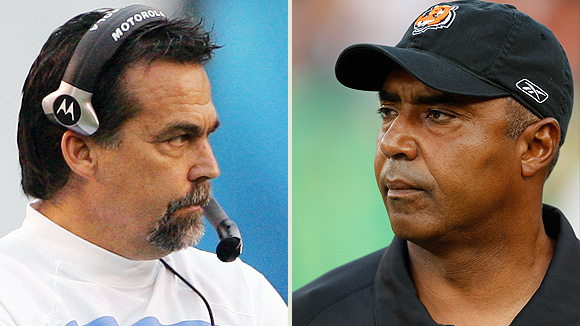 Jeff Fisher and Marvin Lewis