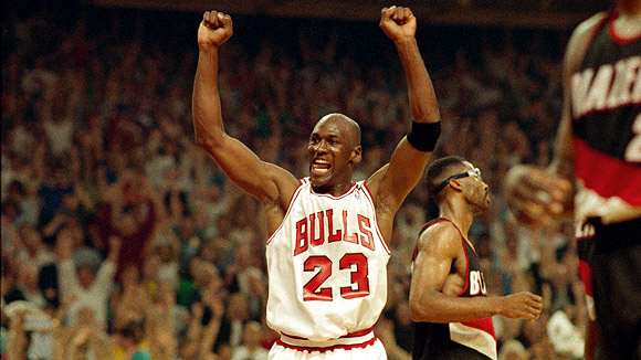 Michael Jordan Shrugging