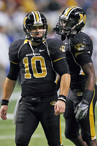 Chase Daniel and Jeremy Maclin