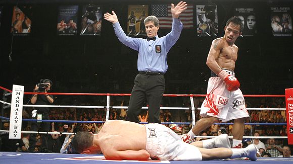 Manny Pacquiao and David Diaz