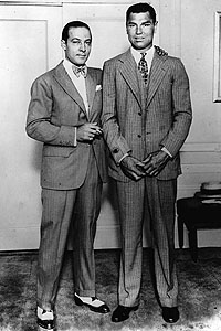 Rudolph Valentino & Jack Dempsey
