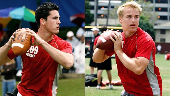 Aaron Murray and Matt Barkley