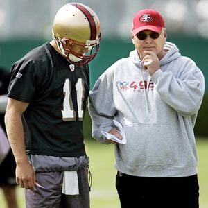 Alex Smith and Mike Martz