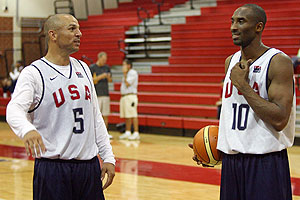 Jason Kidd & Kobe Bryant