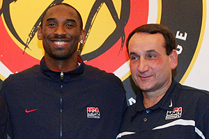Kobe Bryant & Coach K