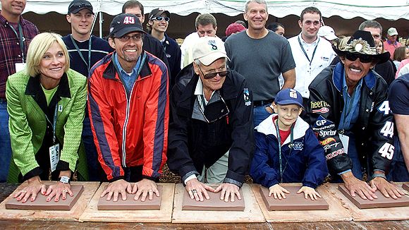 Richard Petty and Paul Newman