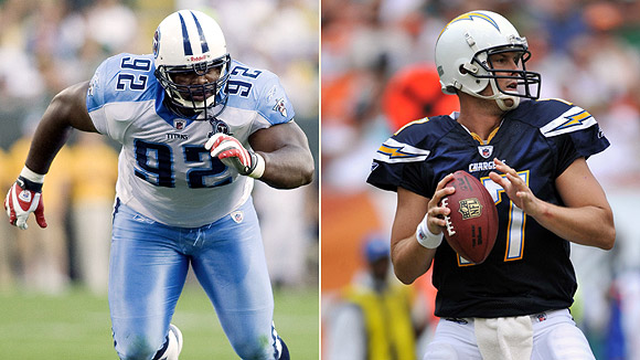 Albert Haynesworth and Philip Rivers
