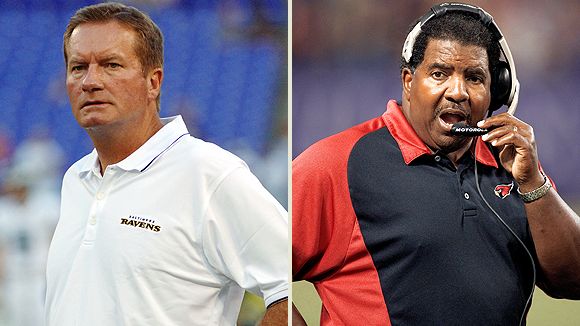 Jim Fassel and Dennis Green