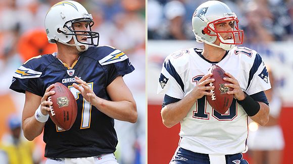 Philip Rivers and Matt Cassel
